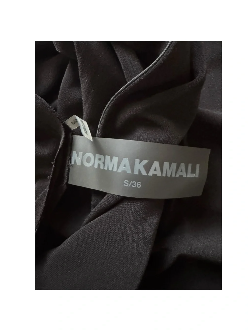 NORMA KAMALI | NWT Strapless Fishtail Dress To Midcalf in Black, Size Small - Picture 8 of 14
